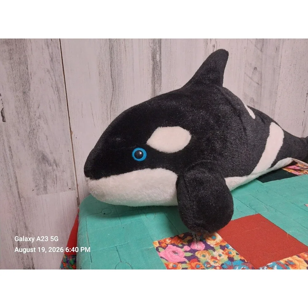 America Wego Orca Killer Whale Plush 26